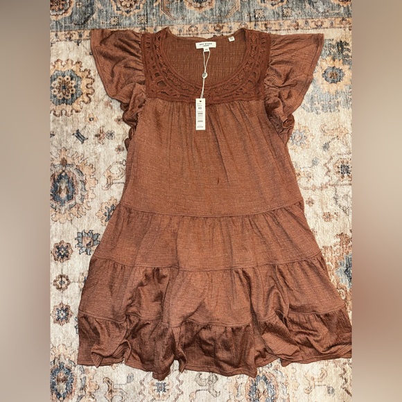 Max Studio Copper Boho Dress - Picture 1 of 3